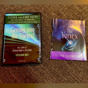 ‘Getting into The Vortex’ 2 DVD Set. One The Vortex CD. Never Used. Great Combo!